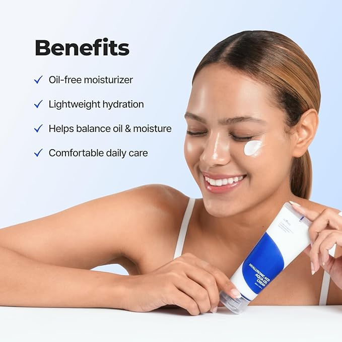 Isntree – جل مرطب للوجه هيالورونيك Aqua لترطيب البشرة 100 مل - الصورة 2